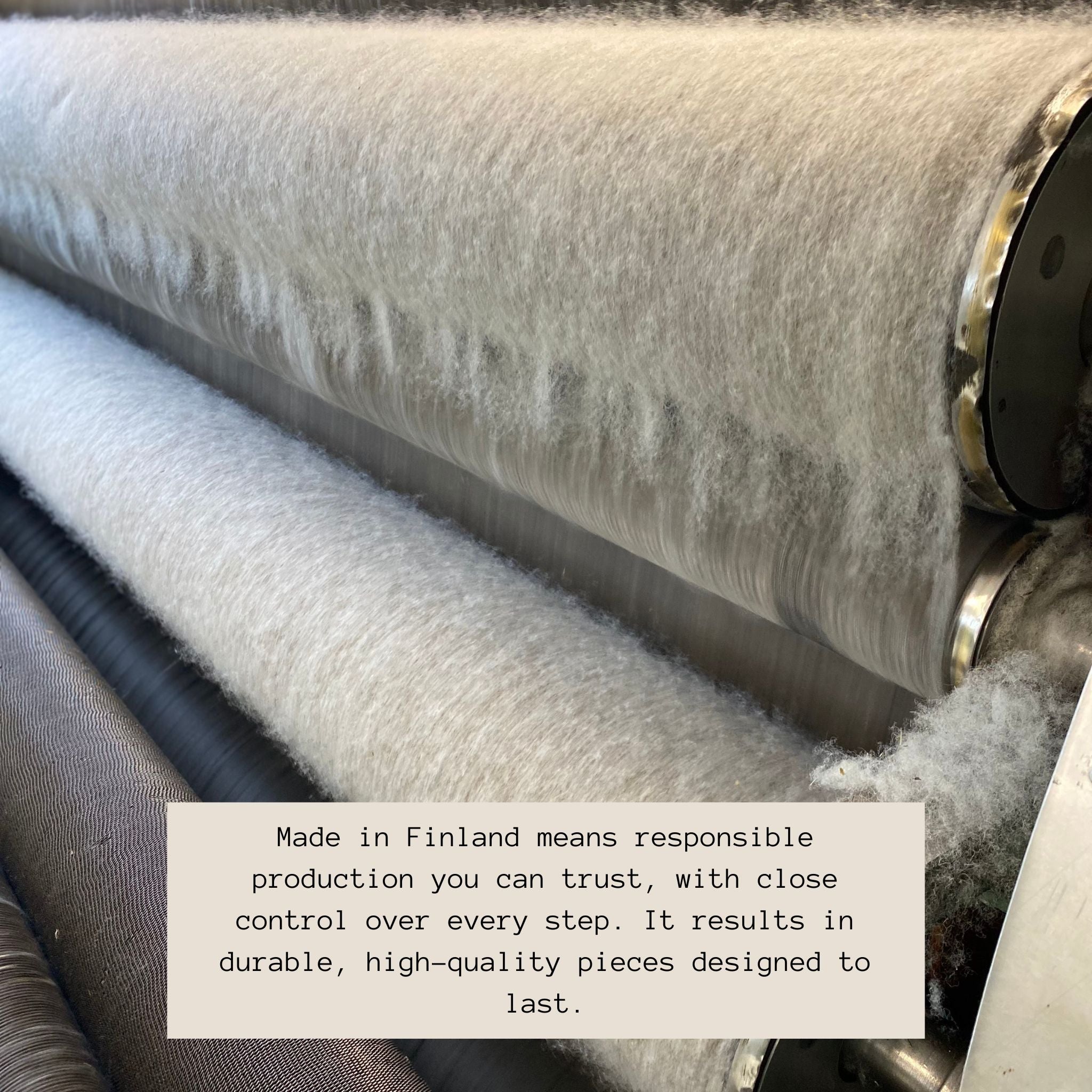 Fredrik knit sweater made in Finland, ethically crafted with careful production, durable and long-lasting high-quality wool garment. Nordic quality kntwear.