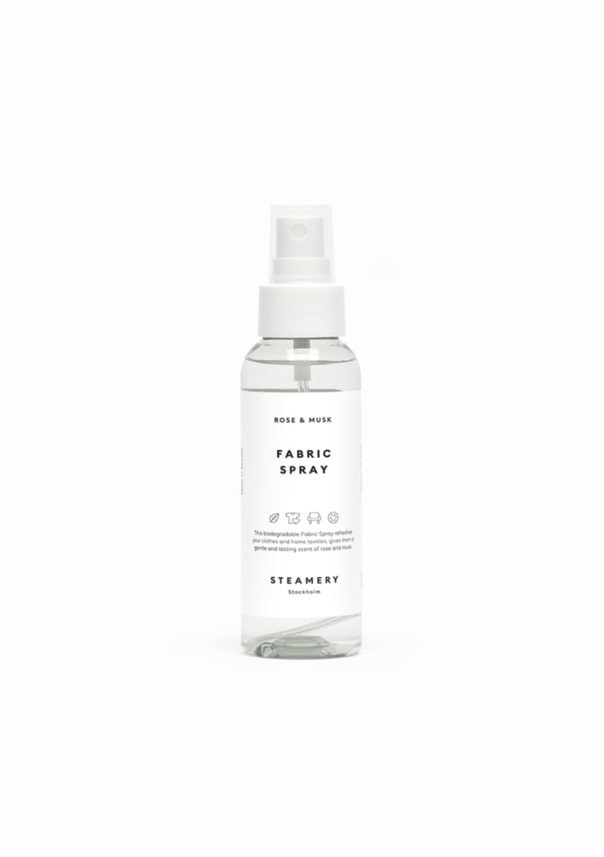 Steamery fabric spray