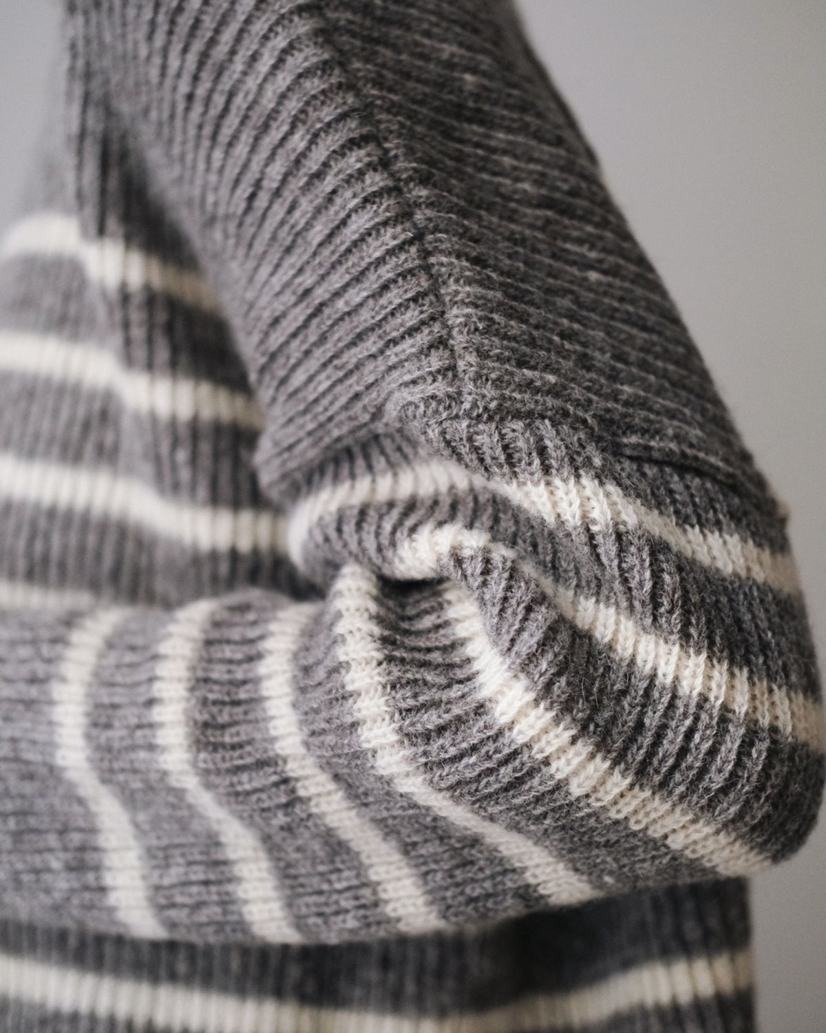 Katrine Wool Turtleneck Grey